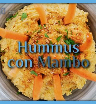 Hummus de garbanzos con Mambo