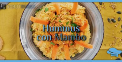 Hummus de garbanzos con Mambo