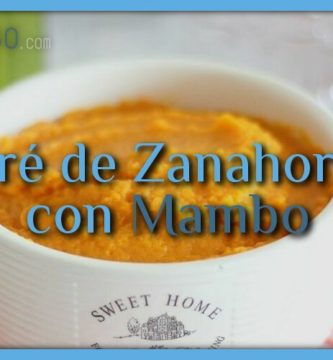 Puré de Zanahorias con Mambo