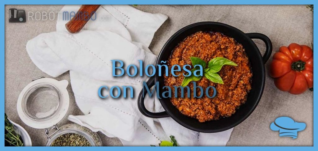 Salsa boloñesa con Mambo