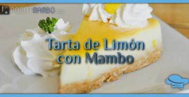 Tarta de limón con Mambo