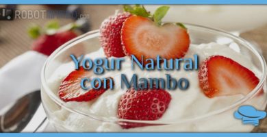 Yogur natural con Mambo
